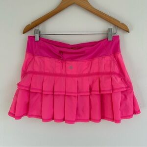 Lululemon Athletica Vibrant Pink Mini Skirt - 8